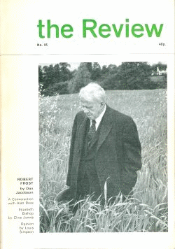 The Review, no. 25, edited by Ian Hamilton (Robert Frost)